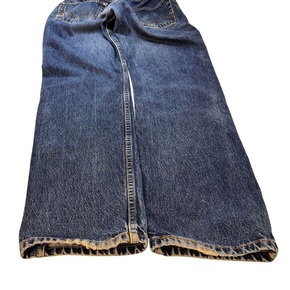 Levi’s 505 Straight Jeans Men’s Size 32 X 34 Zip Fly Red Tab 100% Cotton - Picture 6 of 10